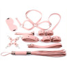 Generique Coffret Bondage SM Obedience 10 Pièces Rose